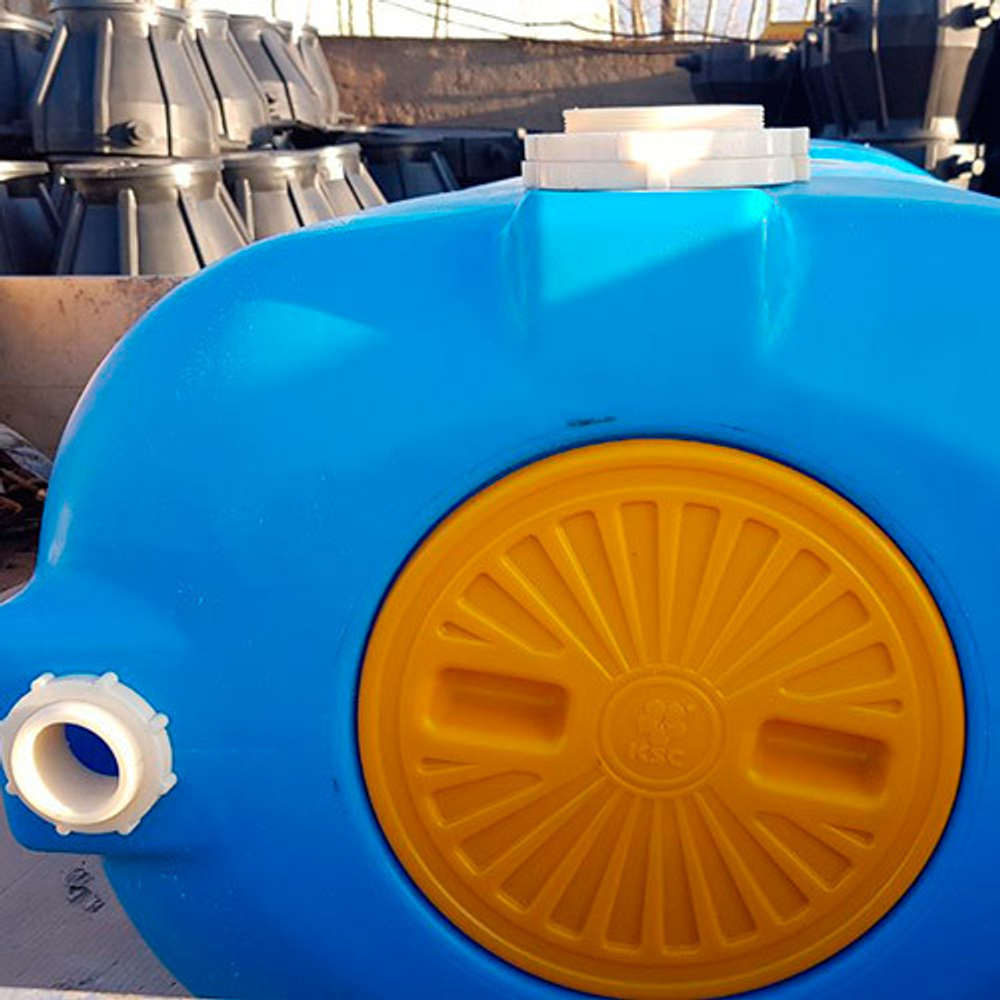 Емкость Пласт Инжиниринг прямоугольная 750 л. вертикальный (860x660x1650см;синий) - арт.560099