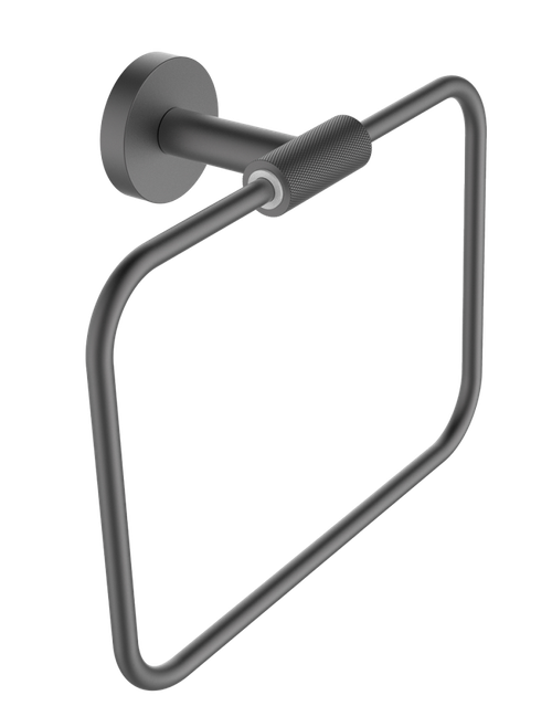 5511-G Полотенцедержатель кольцевой (ГРАФИТ) ViEiR  (20/1шт)