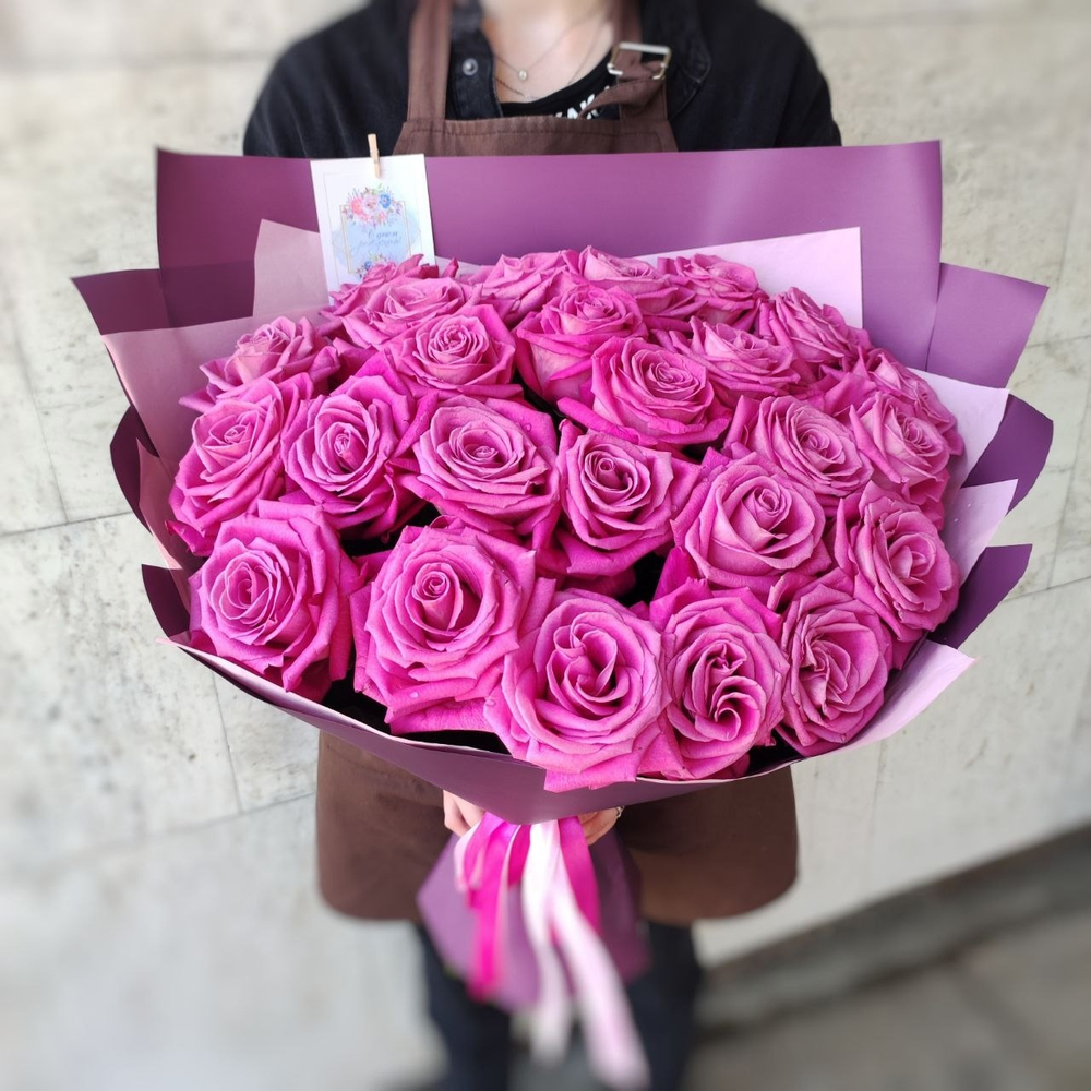 Букет из 25 роз (Эквадор 60 см)