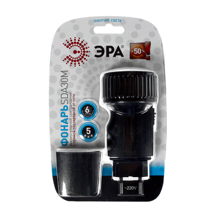 Светодиодный фонарь Эра SDA30M