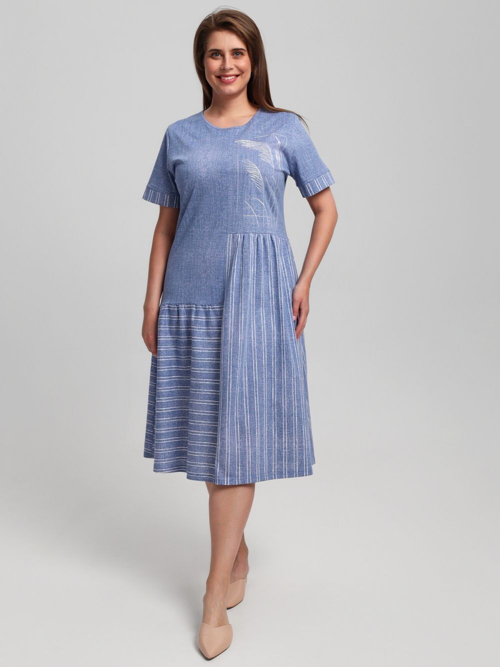 Платье Баронесса-1 Виотекс СИНИЙ