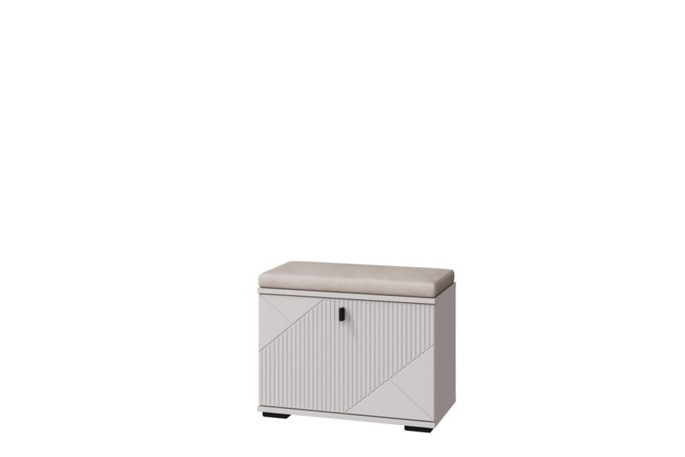 Прихожая с зеркалом комплект мебели Кашемир с консолю, 255х38х221 см