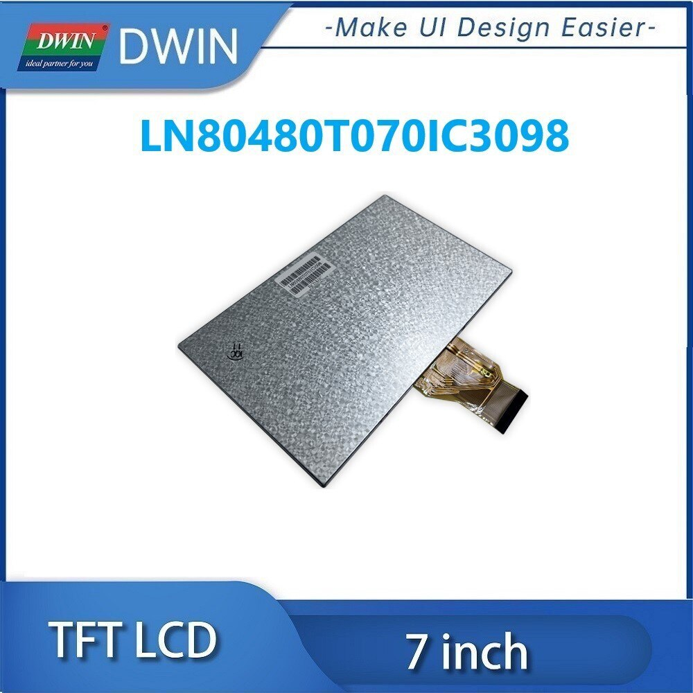 DWIN 7-дюймовый 800x480 RGB интерфейс TN TFT ЖК-дисплей резистивный сенсорный LN80480T070IC3098_TR