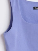 Спортивный кроп топ укороченный под пиджак