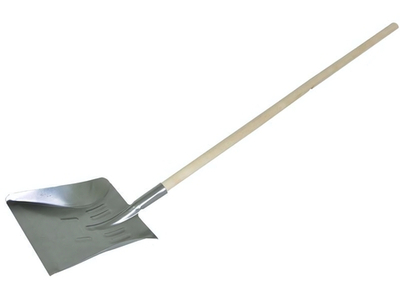 Лопата снеговая детская с черенком, порошковое покрытие