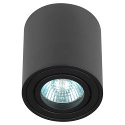 Светильник накладной ЭРА OL21 BK под лампу MR16 GU10 поворотный черный