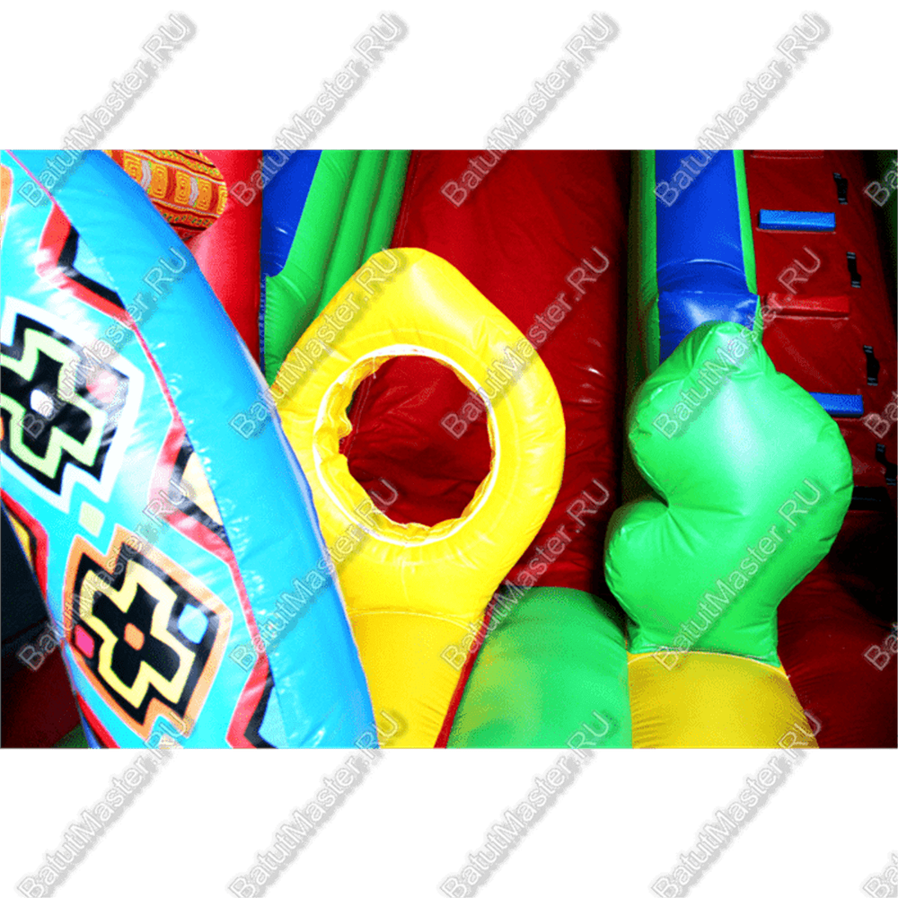 Надувная горка "Индиана" 7*5*6 м