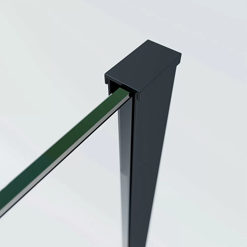 Душевой уголок Vincea Soft 2 120х80 VSR-3SO28012CLB стекло прозрачное/профиль черный