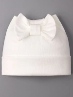 Шапка для девочки с ушками на осень