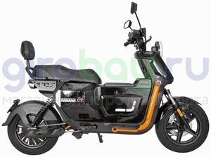 Электроскутер MAIKOLIN U2 PRO 1500W (60V/70Ah) - Чёрный фото №5