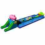 Наземный надувной аквапарк «Розовый бегемот» 38*10*5,5 м