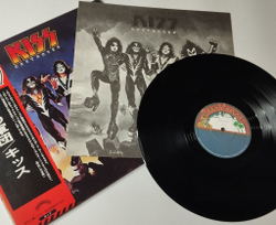 Винтажная виниловая пластинка LP Kiss Destroyer (Japan 1976) (Obi) Casablanca SWX-6268