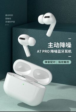 WK Bluetooth Headphones IDEAL Series A7 Pro With ANC fuction White