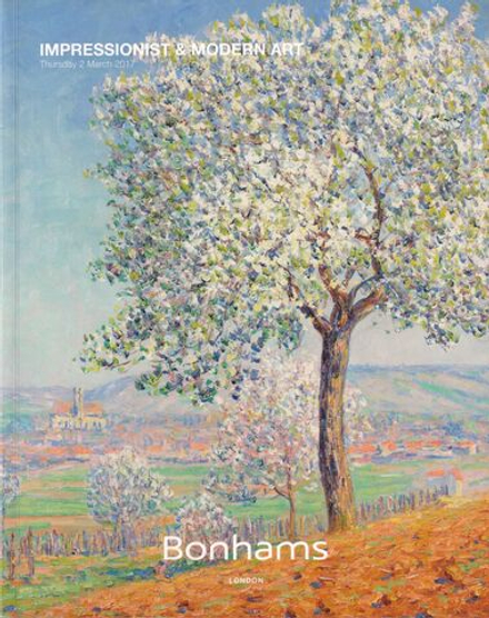 Каталог аукциона Bonhams, Лондон, Импрессионизм и искусство первой половины ХХ века от 2 марта 2017 года