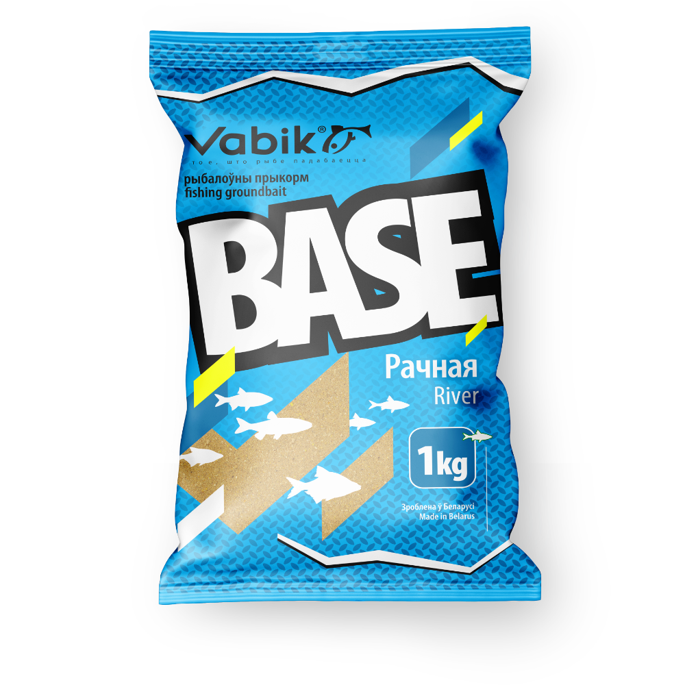 Прикормка Vabik Base "Речная" (светлая), 1кг