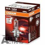 Автолампа H4 12V 60/55W P43t Osram  + 30% (64193SUP) SUPER шт