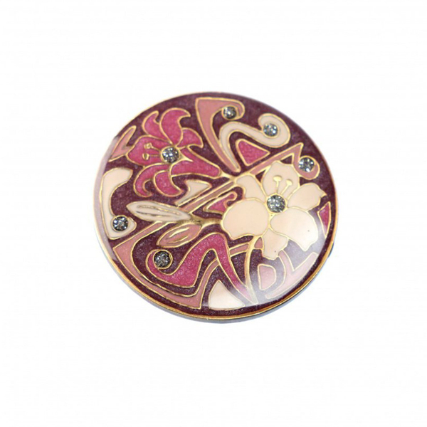 Брошь Clara Bijoux лилия F77279 V