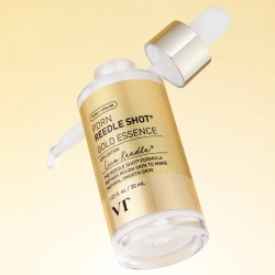 VT Cosmetics PDRN Reedle Shot Gold Essence омолаживающая эссенция с золотом и ПДРН