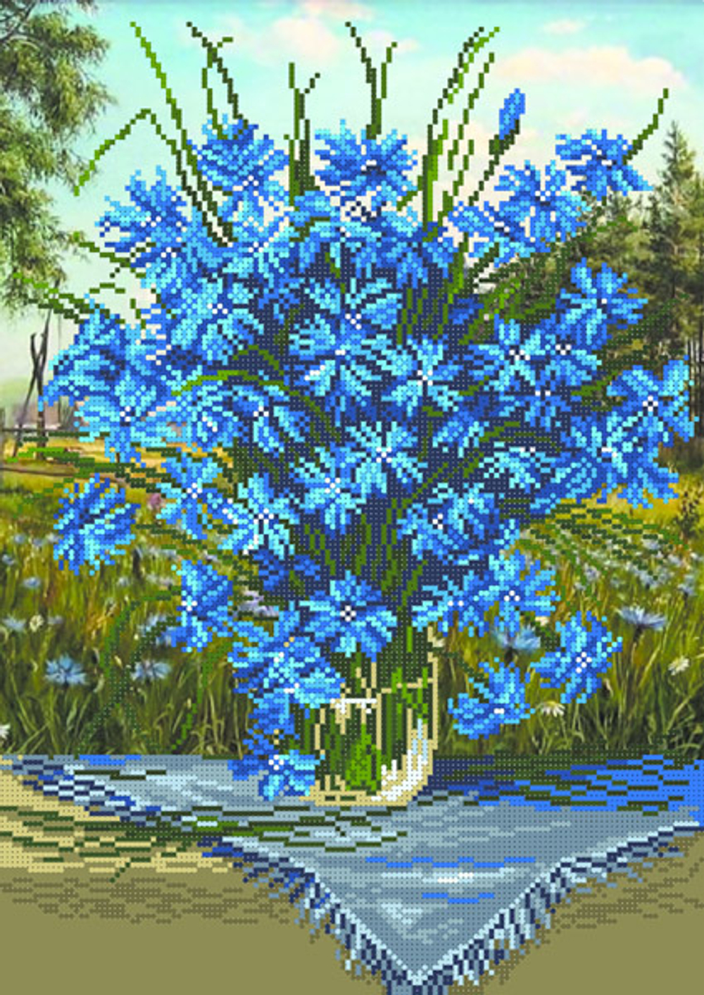 Характеристики товара:¶В комплекте: рисунок на шелке для вышивки бисером, руководство по вышиванию.