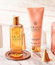 Имбирная лилия и мандарин гель для ванны и душа, Grace Cole