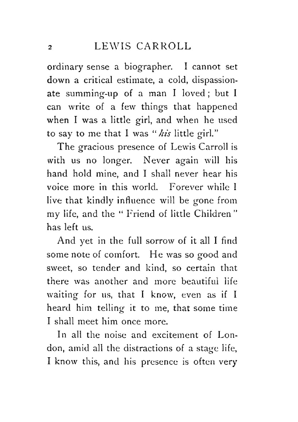 The story of Lewis Carroll | Isa Bowman