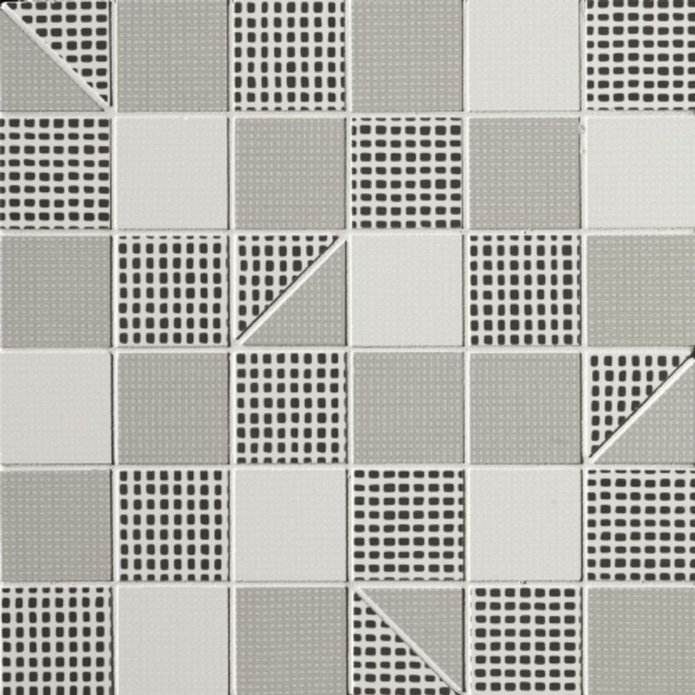 Мозаика Pat Grey Slash Mosaico 30x30