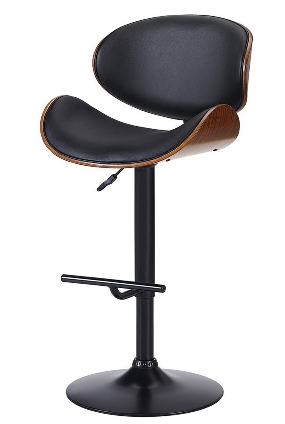 Стул барный JY1076 черный/черный