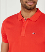 Поло Tommy Jeans - оранжевый(DM0DM20676)