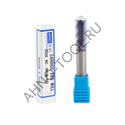 Фреза твердосплавная концевая   9мм (L=75, l=25, хв=10) Z4 45° по закаленной стали BRHM-4E-D9.0S AHN