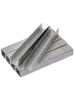 Скобы Тип 53 для строительного/мебельного степлера каленые 10x0,7x11,3 мм 1000 шт Stelgrit