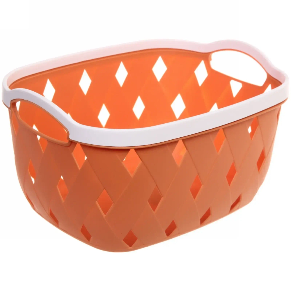 Корзина для хранения «Эрида» оранжевая 29х23х16,5см