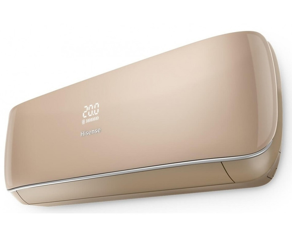 Настенный блок Hisense Premium Champagne Super DC Inverter AMS-12UR4SVETG67(C)