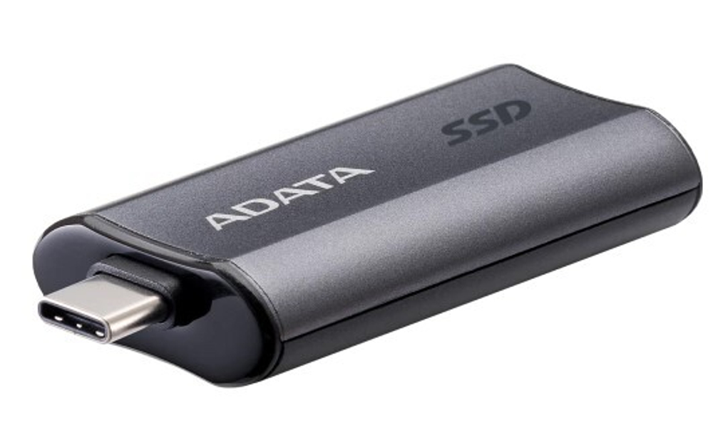 Внешний SSD USB 3.2 Gen 2 Type-C ADATA SC750-1000G-CCBK