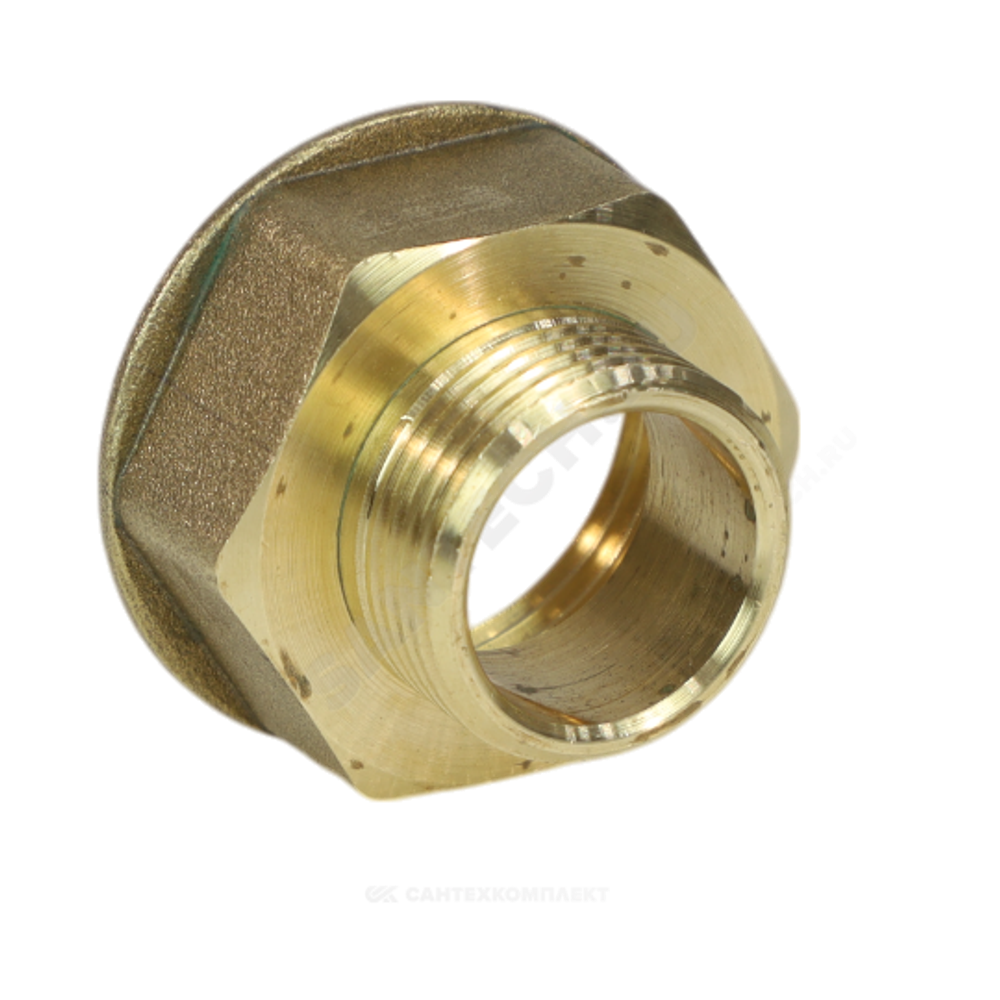 Переход латунь реборда Ду 25х15 (1"х1/2") ВР/НР LD LD.65.509.2515