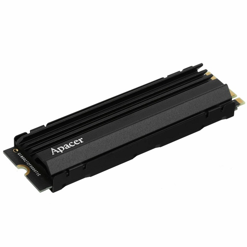 Жесткий диск SSD M.2 512GB Apacer AS2280Q4U, 7400/7000MBs, 300000 IPOS, 3D QLC, PCI-E 4.0x4 (AP512GAS2280Q4U-1)