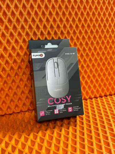 Мышь беспроводная FUMIKO COSY белая