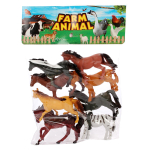 Набор лошадей 8шт, пакет M8-1
