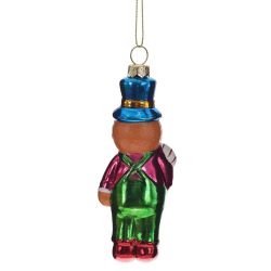 GAEM Украшение новогоднее "Пряничный человечек", L4,5 W3 H12,5 см, 3в.