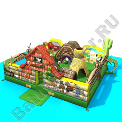 Коммерческий надувной батут "Маленькая ферма"
