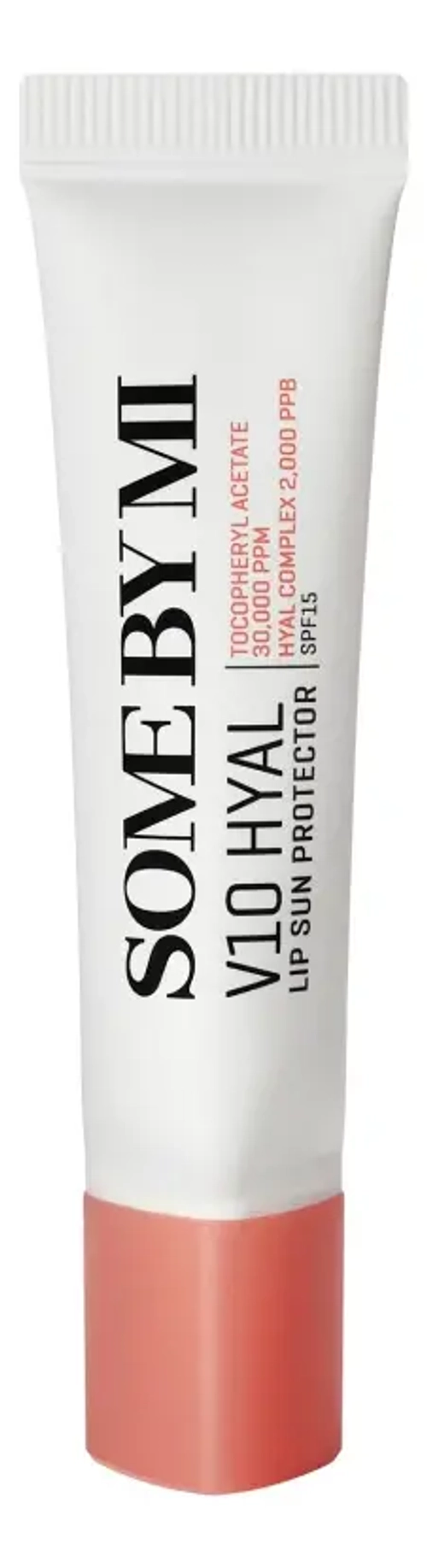 SOME BY MI Солнцезащитный бальзам для губ с комплексом витаминов - V10 HYAL LIP SUN PROTECTOR_ROSY,7мл
