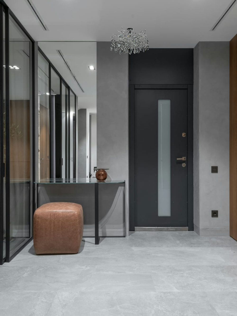 Люстра потолочная на штанге Lanbos, 4 лампы Е14, 160 Вт, 10 кв м, хром