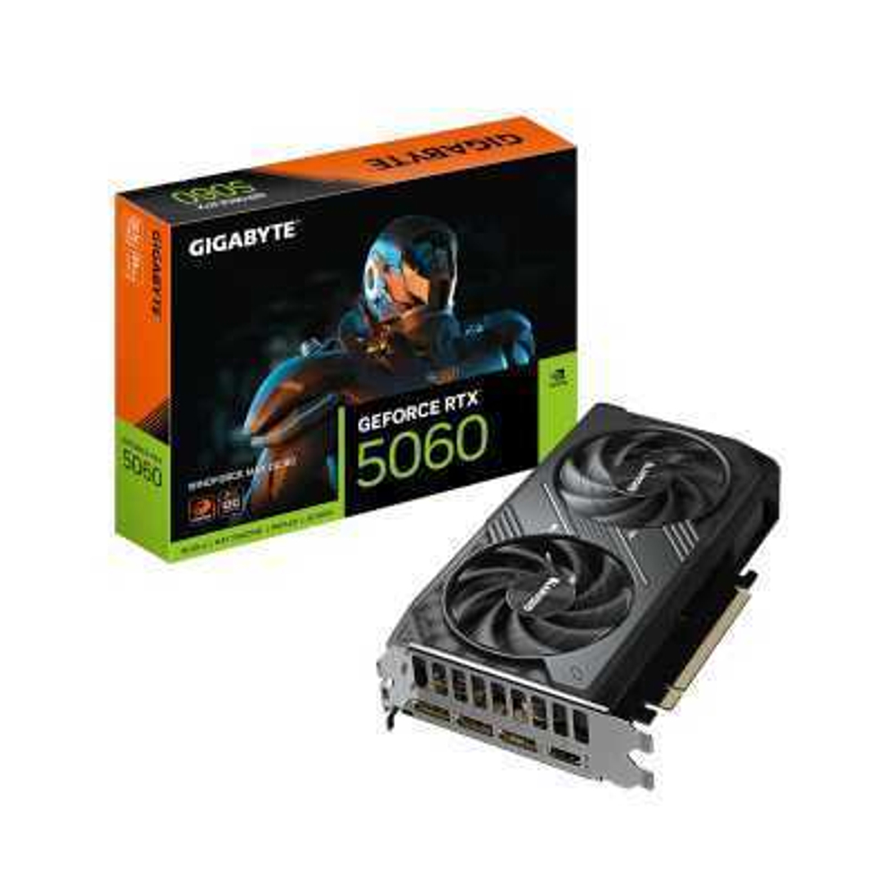 Видеокарта GigaByte nVidia GeForce RTX 5060 8Gb GV-N5060WF2MAX OC-8GD