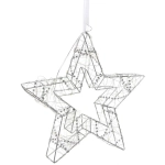 Сувенир с подсветкой «Звёздный день» 25*3*25 см (батарейки 2 AA), Белый (свечение-теплый белый)