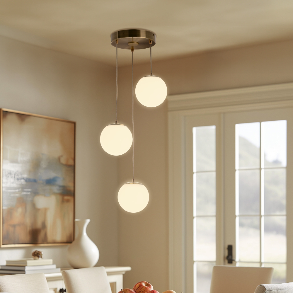 Citilux Адам Смарт CL228A033 RGB LED Умная каскадная люстра Бронза