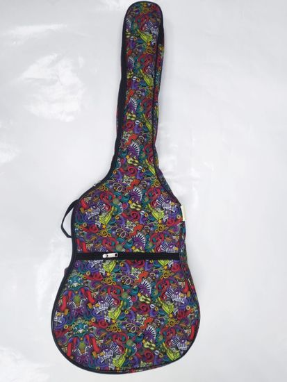 Чехол для классической гитары, ткань "Музыка", MEZZO MZ-ChGC-2/1muz
