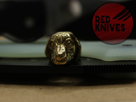 Бусина темлячная "Друг", латунь