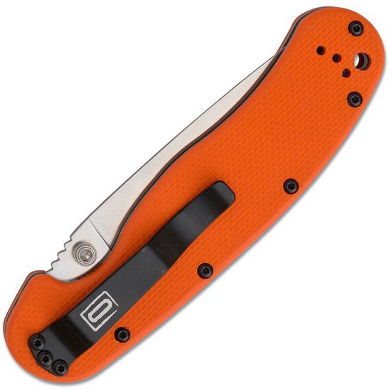 Складной нож -полу автомат Ontario RAT 1 Folder ONT/8870OR c клинком из стали AUS-8A, рукоять G10