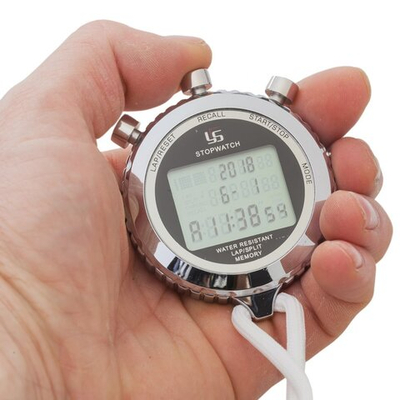 Влагозащищённый цифровой секундомер YS 510 Silent