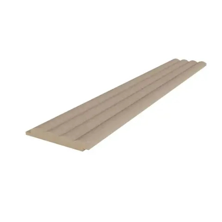 Реечная стеновая панель МДФ, без пленки (под покраску), Волна, 2800*116*16