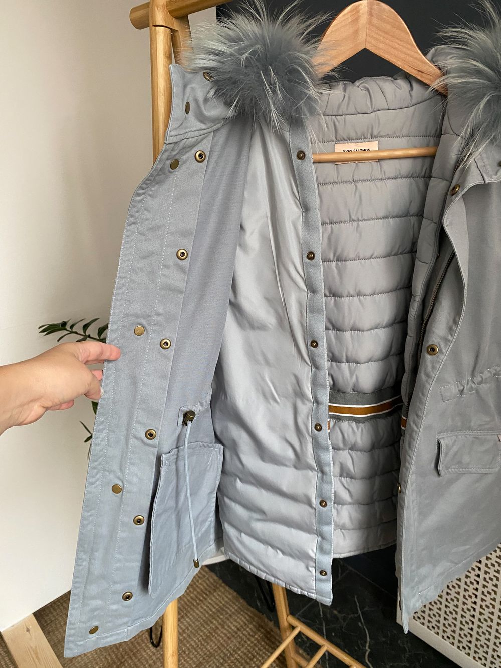 Хлопковая парка Yves Salomon, 152